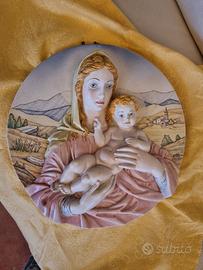 Madonna con Bambino  ceramica  1943