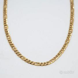 Collana piena oro giallo 18kt girocollo18kt BBU.3