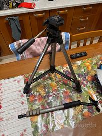 treppiedi cavalletto Manfrotto e jessops