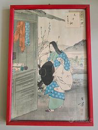 Xilografia Mizuno Toshikata