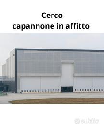 Capannone vuoto piano terra