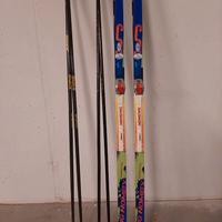 Sci di fondo + bastoncini