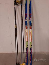 Sci di fondo + bastoncini