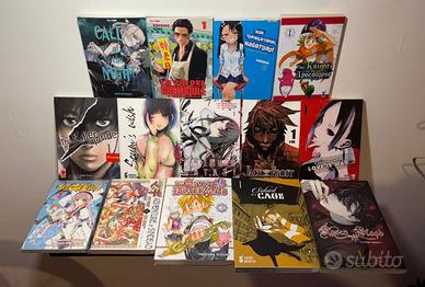 Lotto 14 Manga Starter Pack B - Tutti NUMERI 1 - S