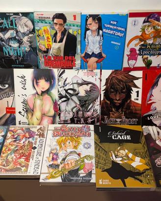 Lotto 14 Manga Starter Pack B - Tutti NUMERI 1 - S