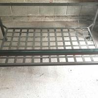 Tavolino Ikea con vetro