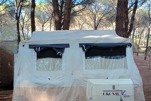 carrello tenda semiautomatico 