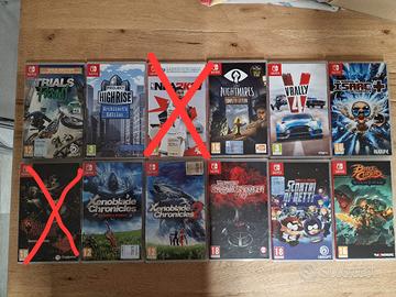Giochi Nintendo Switch NSW, ottimi, italiano, rari