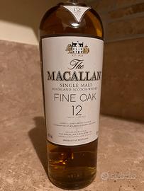 Macallan fine oak 12 aged