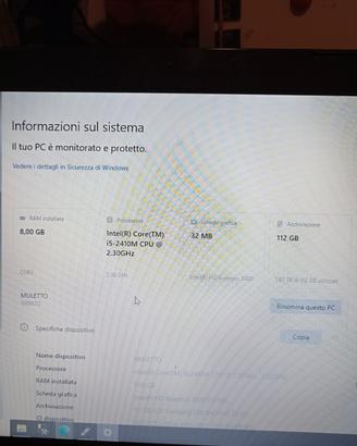 Lenovo 570 + Hd esterno 2Tb + + borsa 