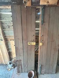 Portoncino ingresso in legno