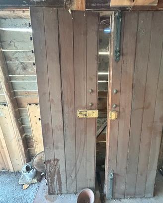 Portoncino ingresso in legno