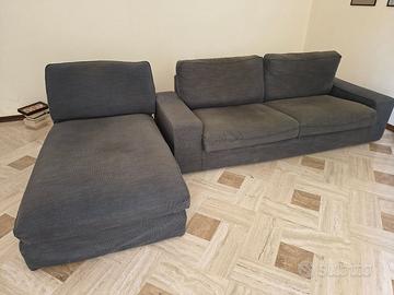 Divano e chaise longue Ikea Kivik