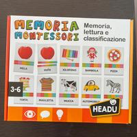 Gioco memoria Montessori