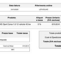 MOTORE OPEL CORSA 1000