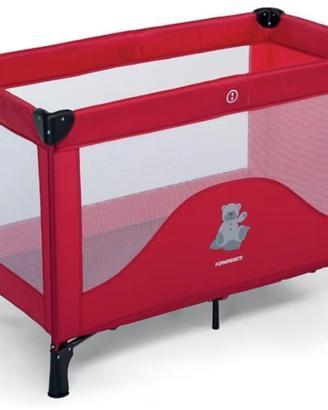 Foppapedretti Lettino da Viaggio Teddytour Rosso