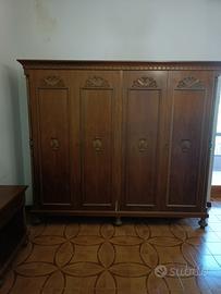 ARMADIO + COMO' VON SPECCHIERA E 2 COMODINI 