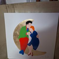 marco lodola ,serigrafia 30x30 pubblicata 