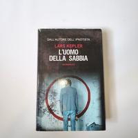 Libro Romanzo L'Uomo della Sabbia di Lars Kepler.