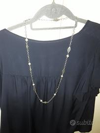 collana donna in argento