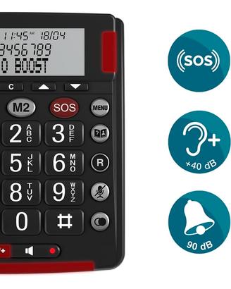 Telefono fisso con chiamata di emergenza