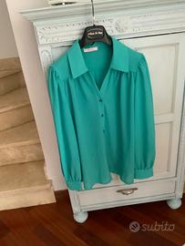 Camicia color Tiffany