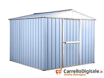 Box porta attrezzi lamiera 276x260 azzurro