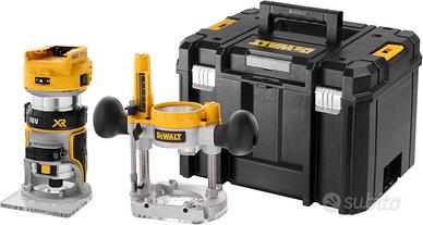 Router  a batteria DeWalt DCW604NT 18V + TSTAK