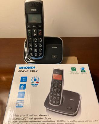 Telefono Cordless BRONDI Bravo Gold