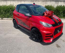 Minicar Aixam City GTO red TUNING