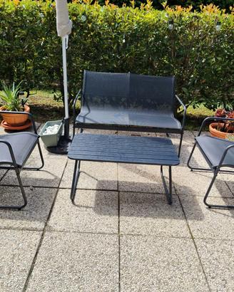 Salotto da giardino, come nuovo