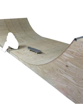 Halfpipe per skate