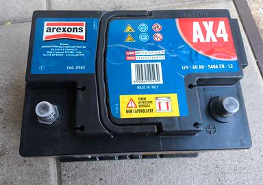 batteria auto 12v 60ah