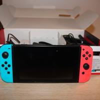 Nintendo Switch - 4 GIOCHI INCLUSI + MicroSD 128Gb