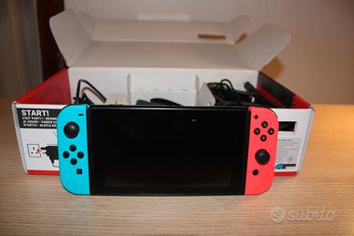 Nintendo Switch - 4 GIOCHI INCLUSI + MicroSD 128Gb