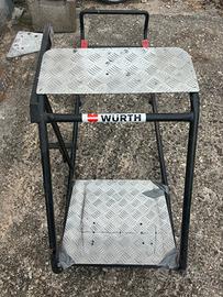 Struttura postazione di guida simulatore rally