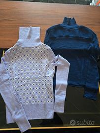 Lotto maglioni e vestiti misto tg 38/40 xs/s donna