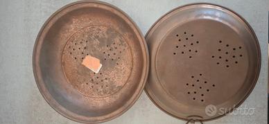 Grande piatto decorativo in rame