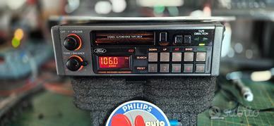 Autoradio Vintage Anni '80 Philips 22DC 668 Ford