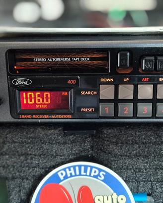 Autoradio Vintage Anni '80 Philips 22DC 668 Ford