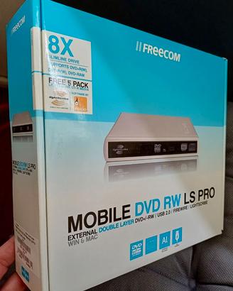 Lettore DVD RW 8X portatile