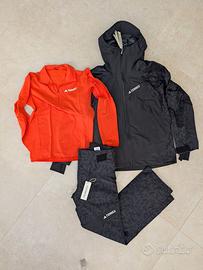 Completo Sci o Snowboard Adidas Terrex Tg 46/48