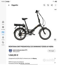 bici elettrica montana sw7