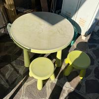 Tavolo da esterno bambini