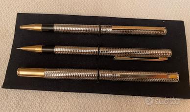 EGO Silver 925, set stilografica, sfera e mina