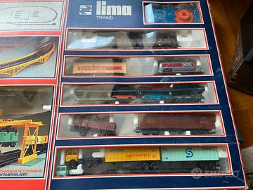 Grande scatola Lima treno merci Italiano Lima