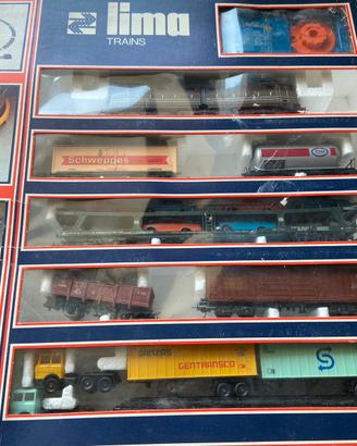 Grande scatola Lima treno merci Italiano Lima