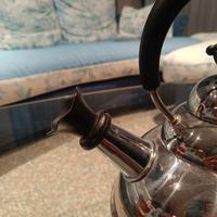 Bollitore teiera vintage acciaio 18/10