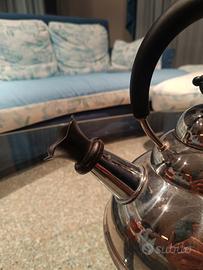 Bollitore teiera vintage acciaio 18/10