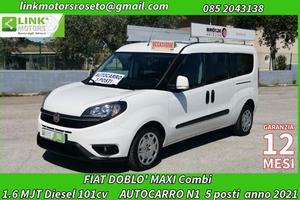 FIAT Doblo MAXI Combi 5posti N1 1.6 MJT 101CV /+